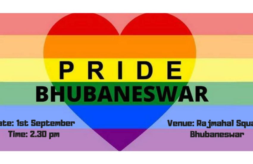 One of the posters promoting Bhubaneswar Pride