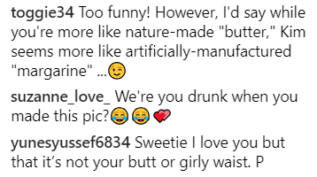 Comments on Instagram