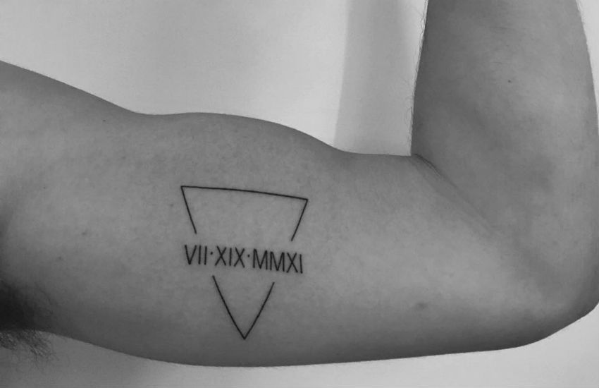 Jeff Ingold got a tattoo of the pink triangle with the date of his coming out