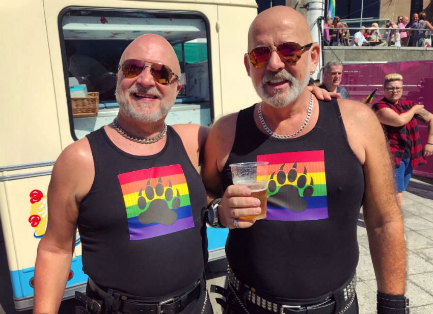 The bear community was particularly well represented at Leeds Pride 