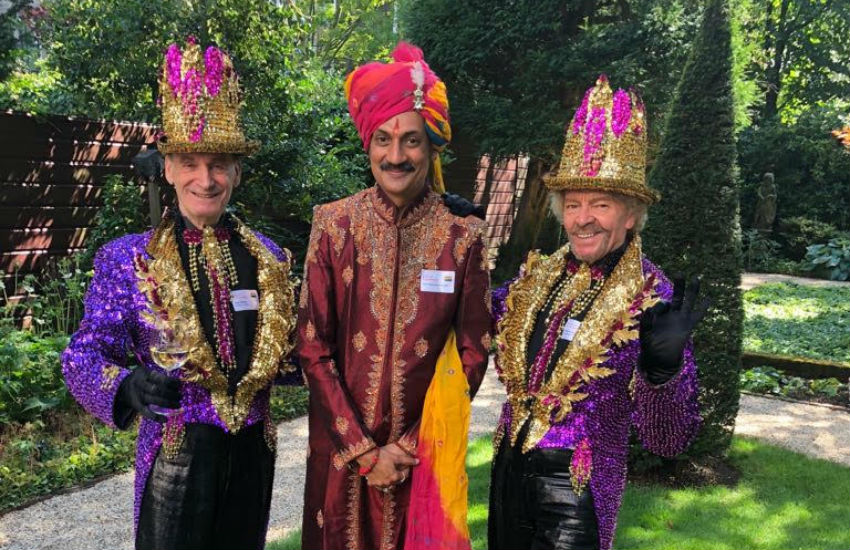 India’s Crown Prince Manvendra Singh Gohil attends Amsterdam Pride (Photo: Supplied)