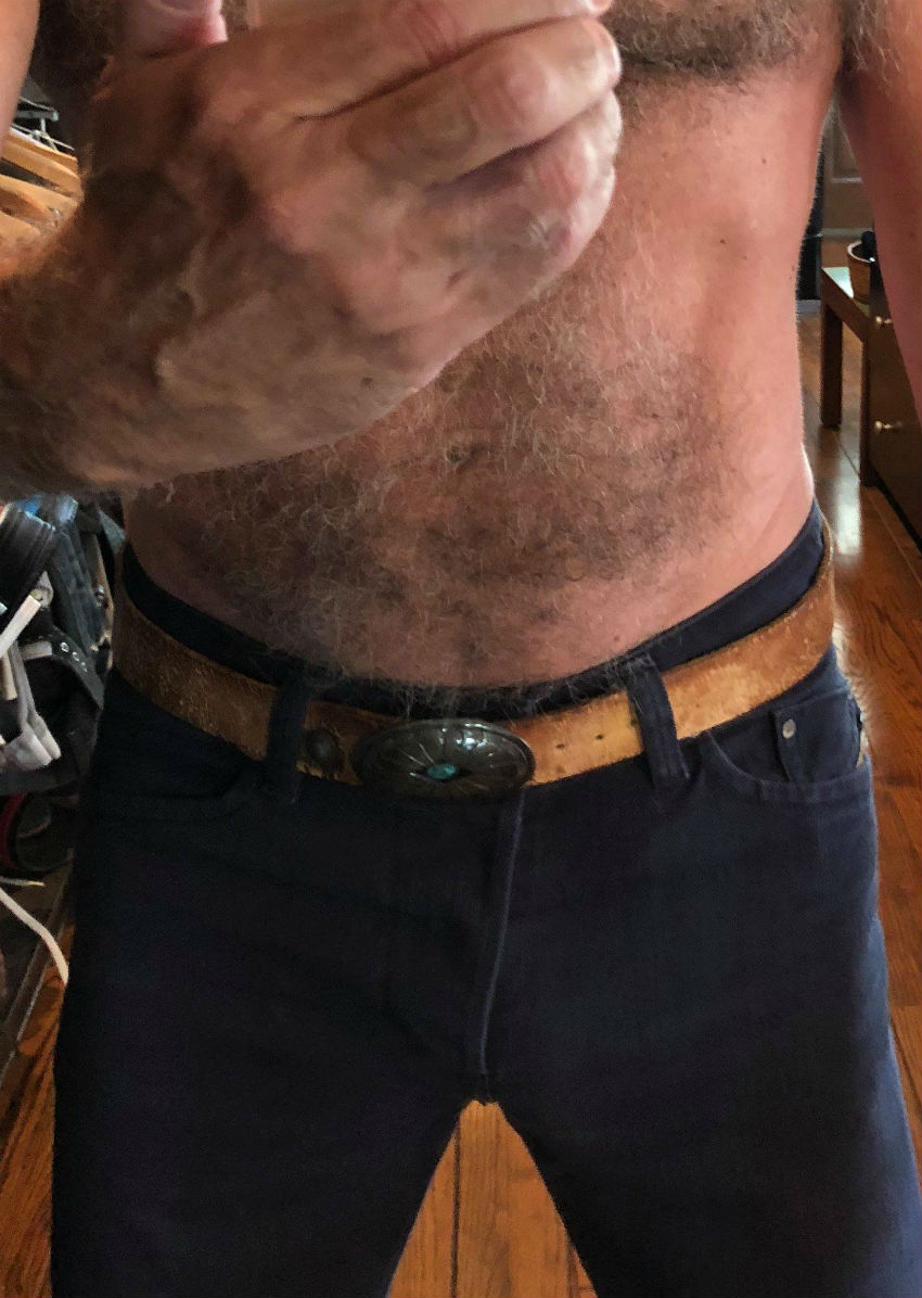 Tom's belt