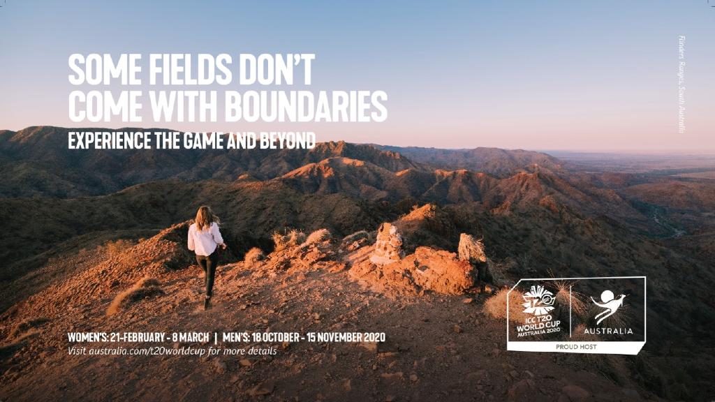 Tourism Australia has launched a new tourism campaign in India to drive visitors ahead of the T20 cricket world cup next year. This image features the Flinders Ranges, South Australia. PICTURE: SUPPLIED